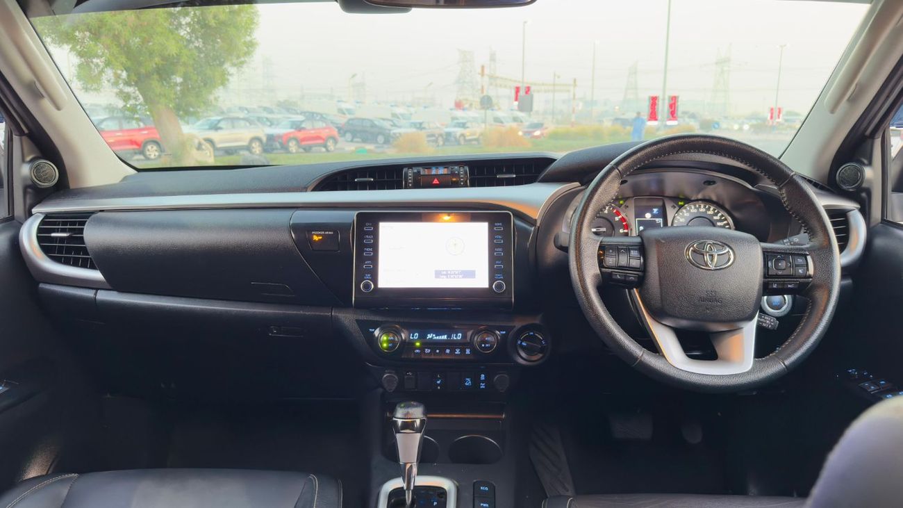 Toyota Hilux Toyota pickup Hilux 2023 RHD Automatic gear white colour Black interior
