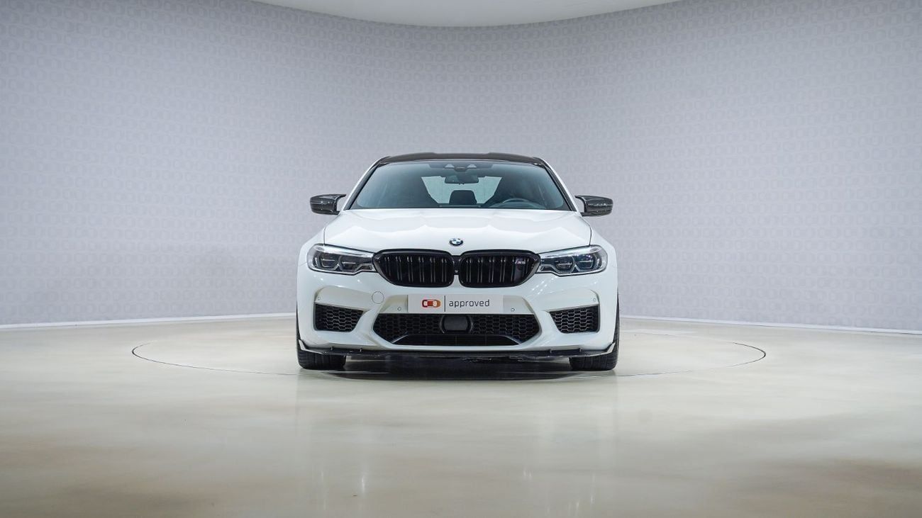 BMW M5 Competition 4.4L (617 HP) | AED 4,840 PM | Up to 3 Years Warranty | GCC