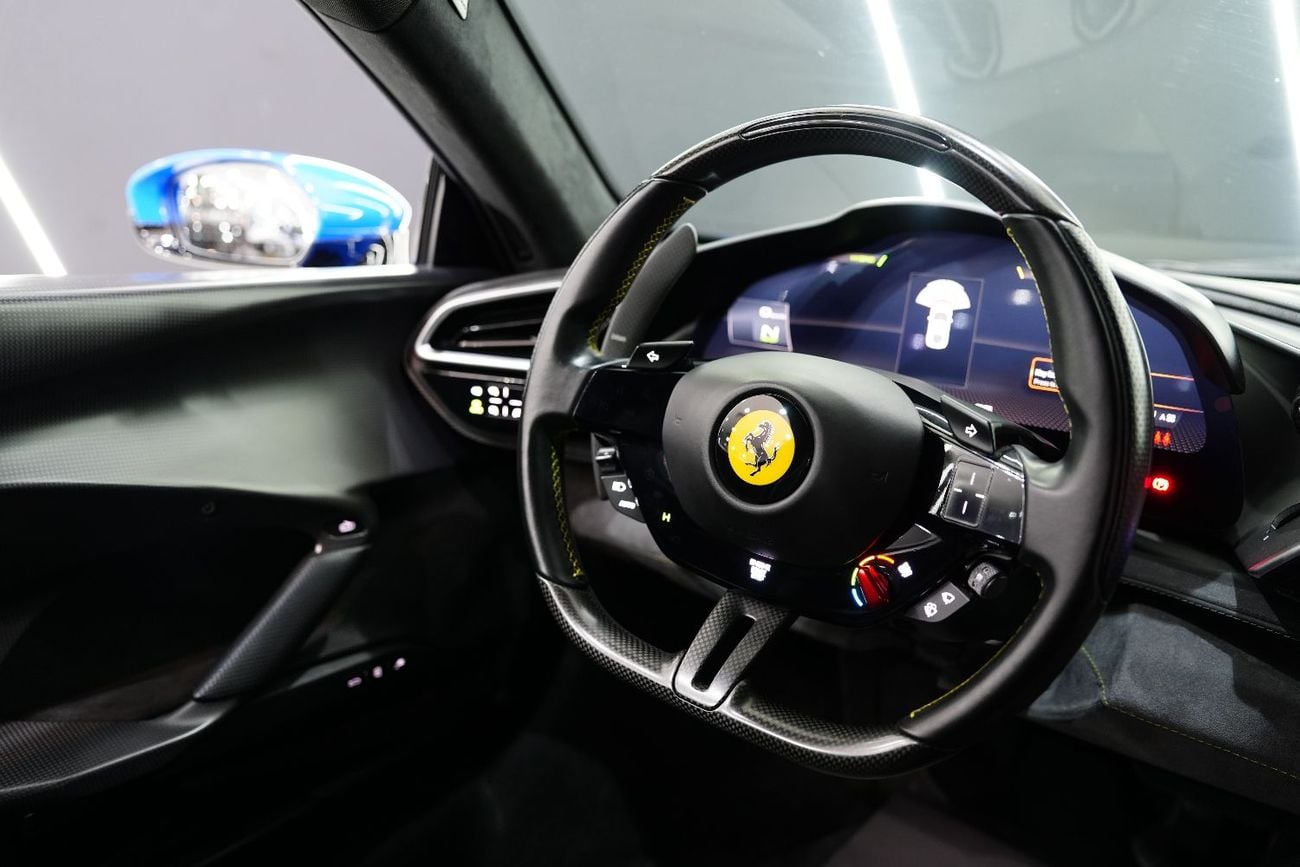 Ferrari 296 GTB 3.0T V6 PHEV Extended Assetto Fiorano Package, Apple CarPlay, Daytona Seats!!