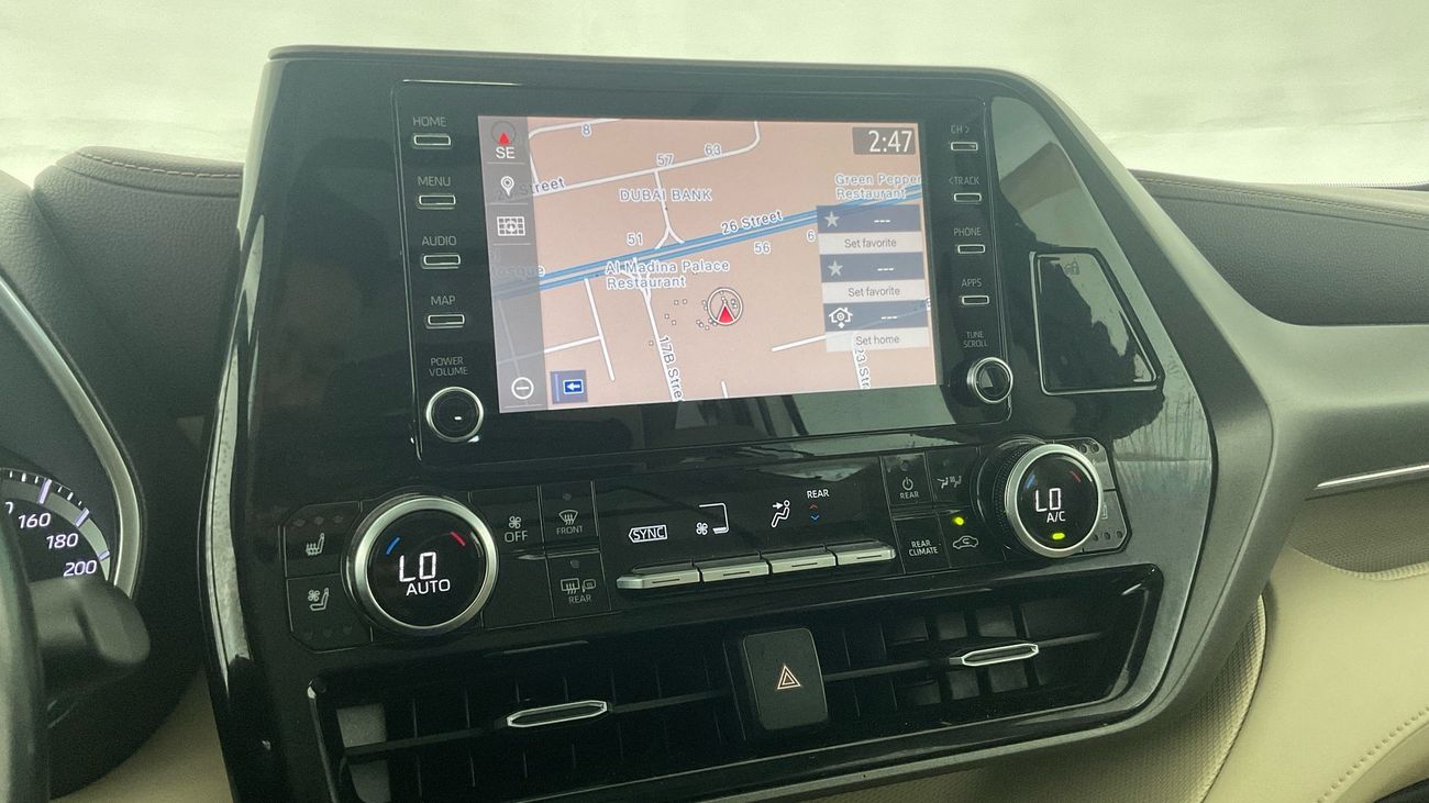 تويوتا هايلاندر VXR | شامل الضمان | 0 ﺪﻔﻋﺓ ﺃﻮﻟﻯ