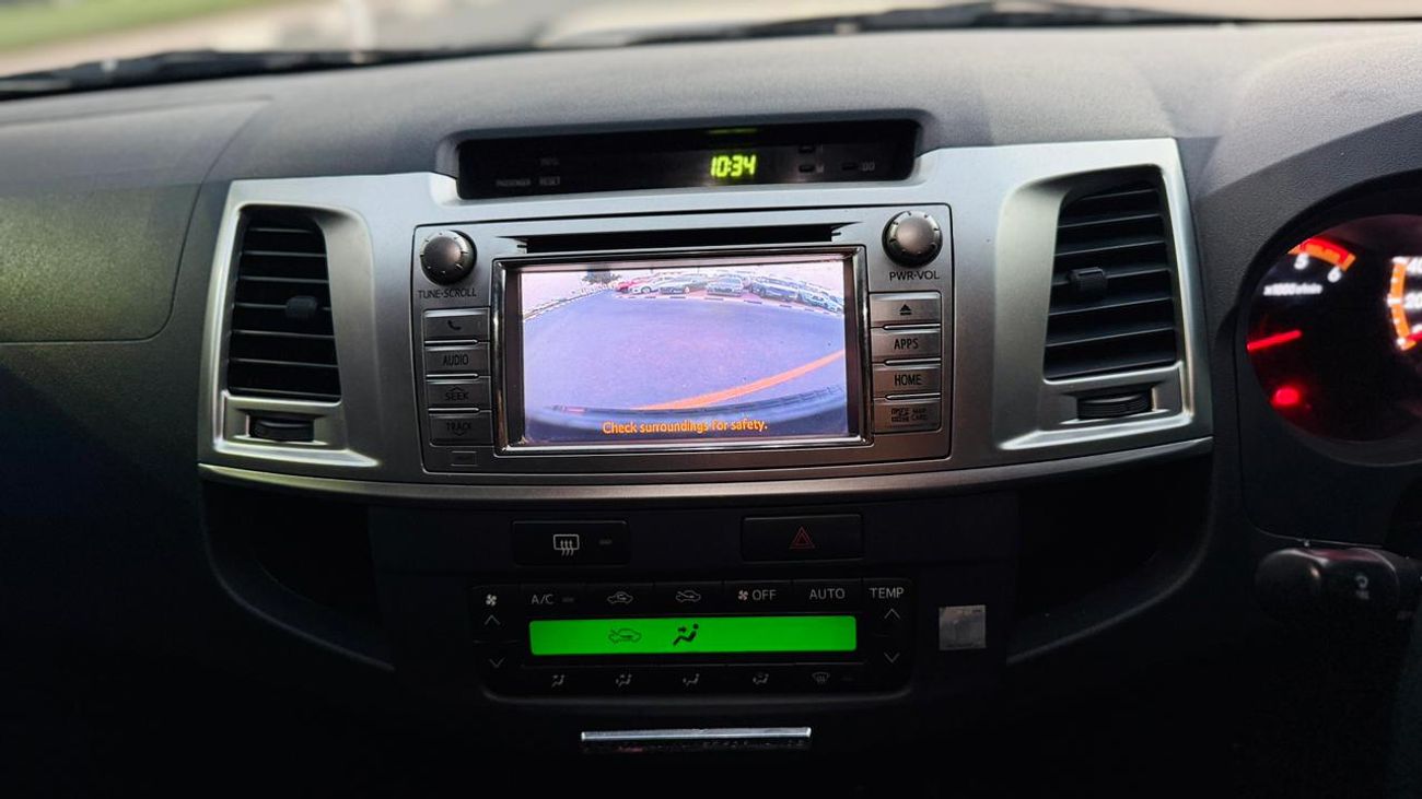 تويوتا هيلوكس 2015 | 3.0 DIESEL ENGINE | MT | RHD | BULL BAR WITH LED LIGHTS | ROOF RACK WITH SIDE AWNING CAMPING