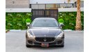 Maserati Quattroporte | 2,348 P.M | 0% Downpayment | Perfect Condition!