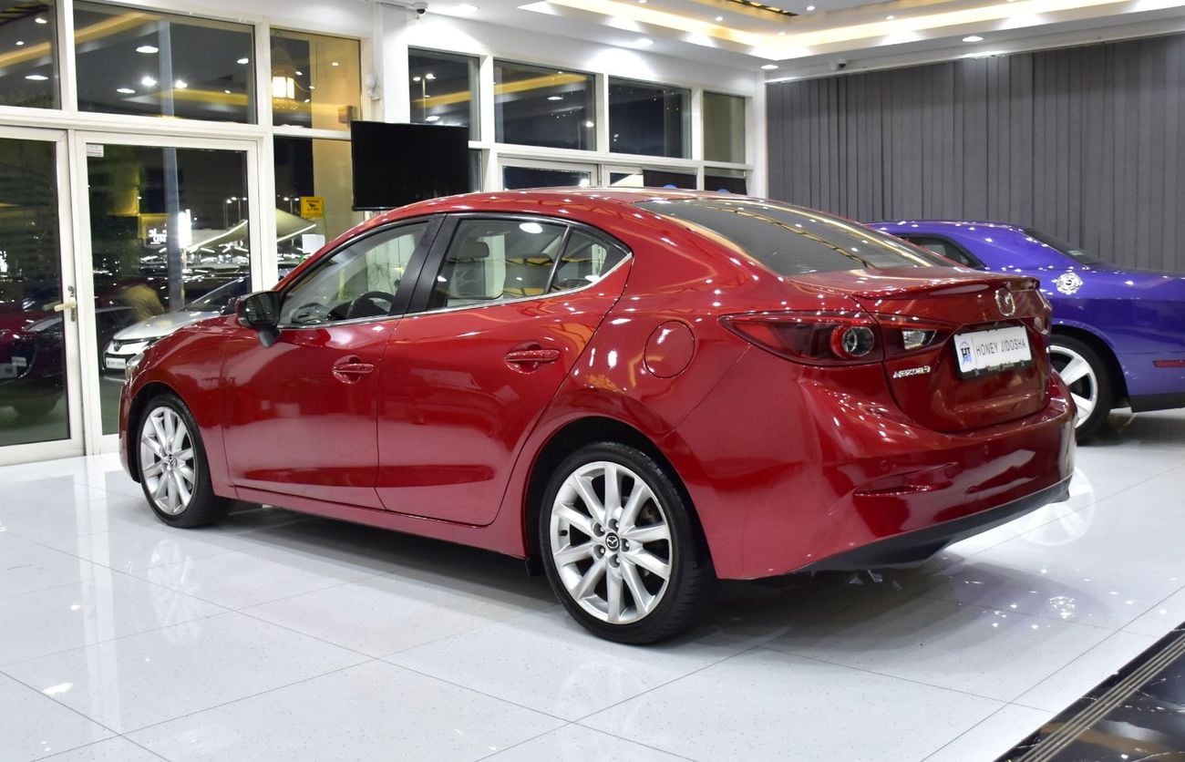 Mazda 3 EXCELLENT DEAL for our Mazda 3 ( 2017 Model ) in Red Color GCC Specs