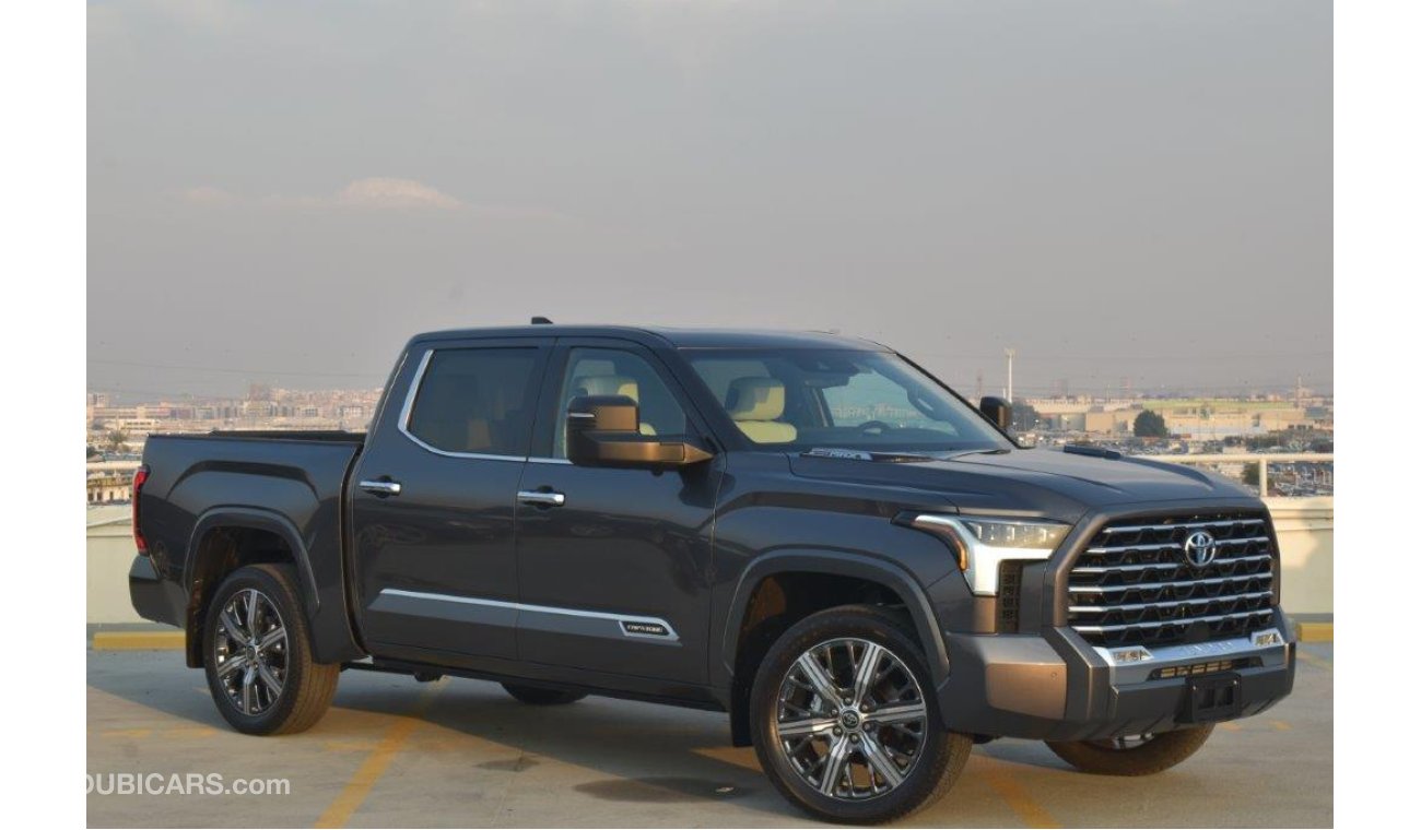 تويوتا تاندرا Crewmax Capstone Hybrid V6 3.5l Turbo 4wd 5 Seat Automatic