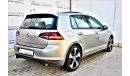 Volkswagen Golf GTI 2.0L SEL 2016 GCC SPECS DEALER WARRANTY