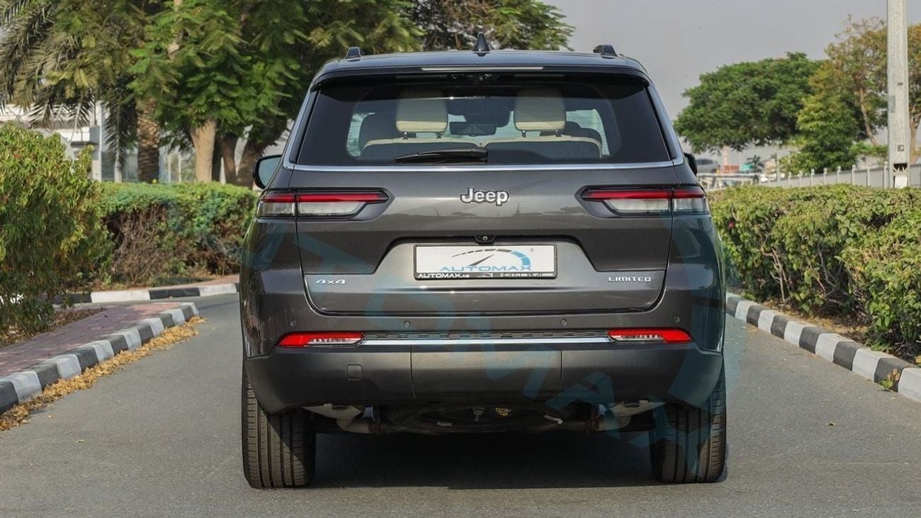 Jeep Grand Cherokee L LIMITED PLUS LUXURY V6 3.6L 4X4 2025 GCC 0Km With 3 Years Or 60,000 Km Warranty @Official Dealer
