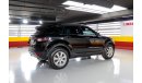 Land Rover Range Rover Evoque Range Rover Evoque Prestige 2016 GCC under Warranty with Flexible Down-Payment.