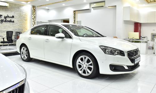 Peugeot 508 EXCELLENT DEAL for our Peugeot 508 Turbo ( 2015 Model ) in White Color GCC Specs