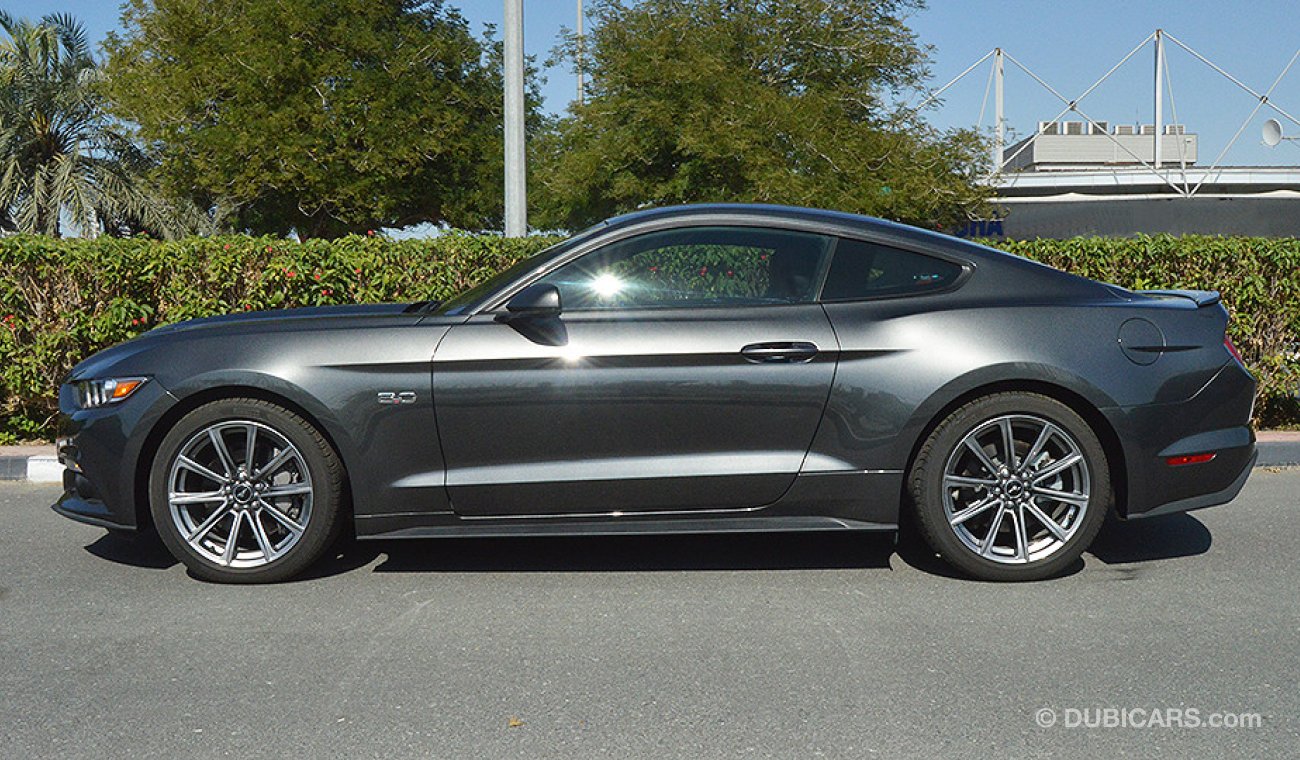 Ford Mustang GT Premium, 5.0 V8 GCC, 435hp, With 3 Years or 100,000km Warranty