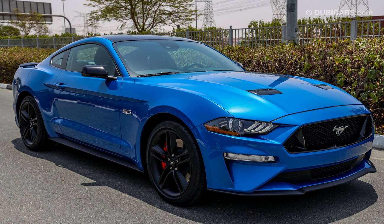 Ford Mustang 2020 GT Premium Digital cluster, 5.0 V8 GCC, 0km w/ 3Yrs or 100K km WTY + 60K km SERV from Al Tayer