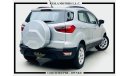 Ford Eco Sport TREND + LEATHER SEATS + NAVIGATION + CAMERA + ALLOY WHEELS / GCC / 2018 / UNLIMITED MILEAGE WARRANTY