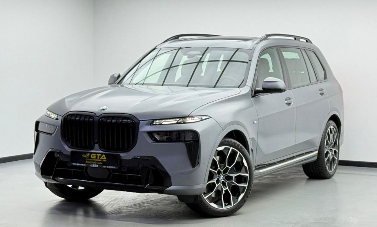 BMW X7 2025 BMW X7 xDrive40i M-Sport, 2030 BMW Warranty + Service Pack, Low Km, 7 Seater, Fully Loaded, GCC