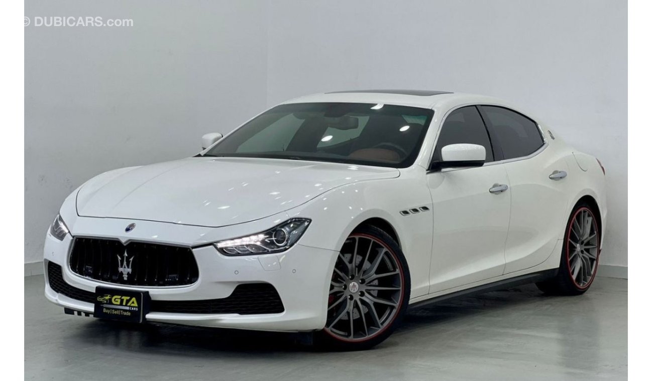 Maserati Ghibli S Q4 S Q4 2016 Maserati Ghibli S Q4, Full Service History, Warranty, GCC