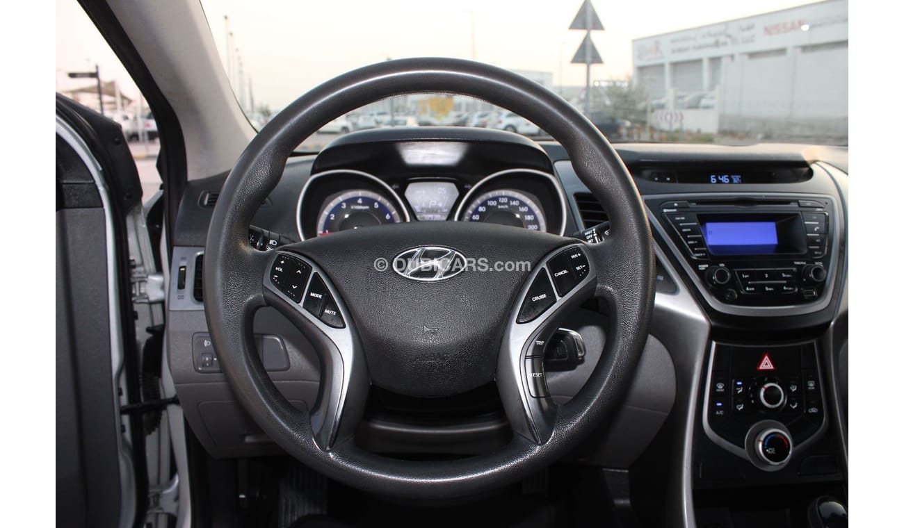 هيونداي إلانترا هيونداي إلنترا 2016 خليجي 1800 سي سي  بحالة ممتازة بدون حوادث نظيفه جدا من الداخل والخارج