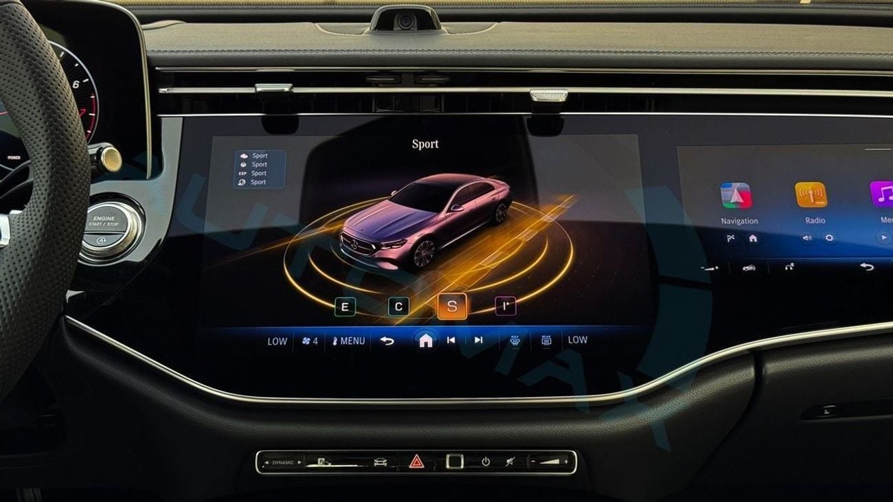 مرسيدس بنز E200 AMG EQ Boost 2.0L RWD 2026 0Km GCC With 2 Years Unlimited Mileage Warranty @Official Dealer