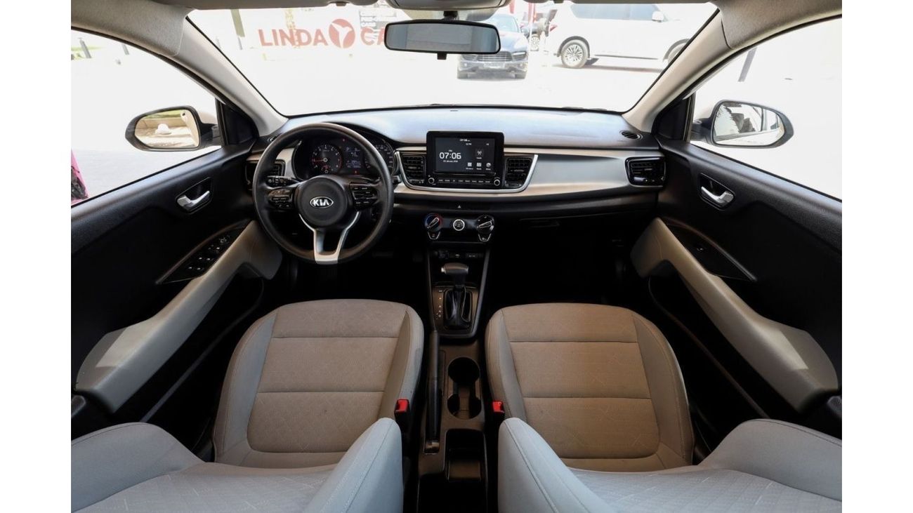 Kia Rio Kia Rio 2021 GCC under Agency Warranty with Flexible Down-Payment.