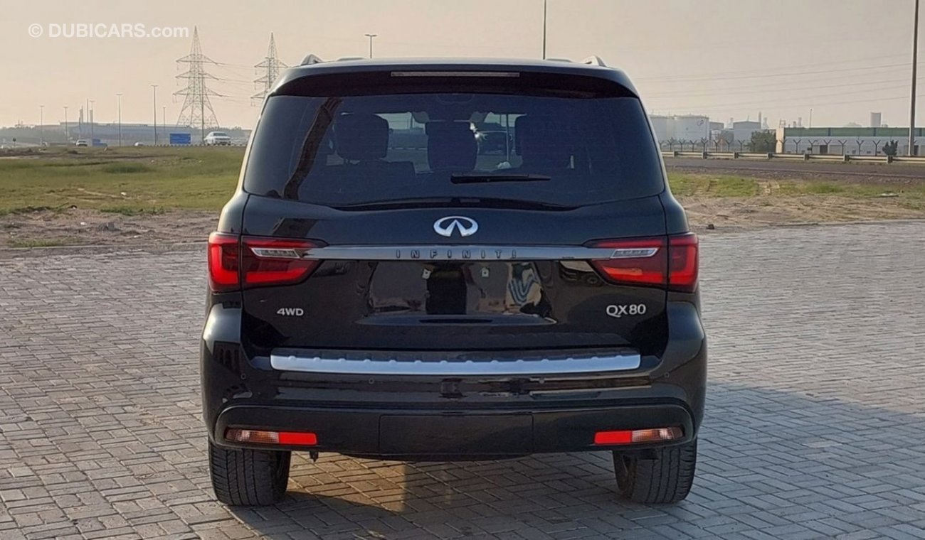 Infiniti QX80 Luxe 7st Proactive 2021 Agency Warranty Full Service History GCC