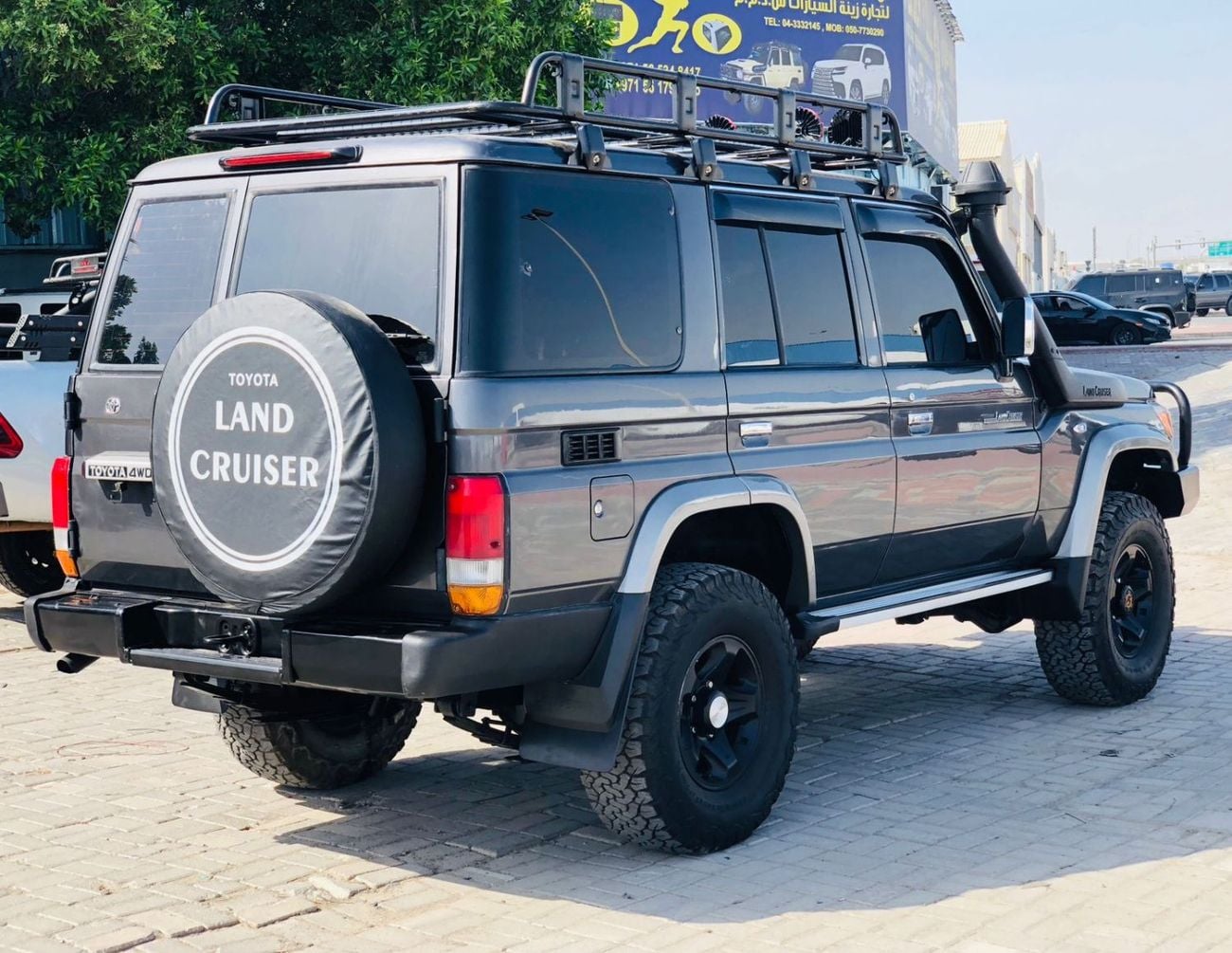 تويوتا لاند كروزر 70 LC76 RHD 1HZ 4.2L V6 Diesel Engine Manual Gear 4WD 7 Seats 5 Doors
