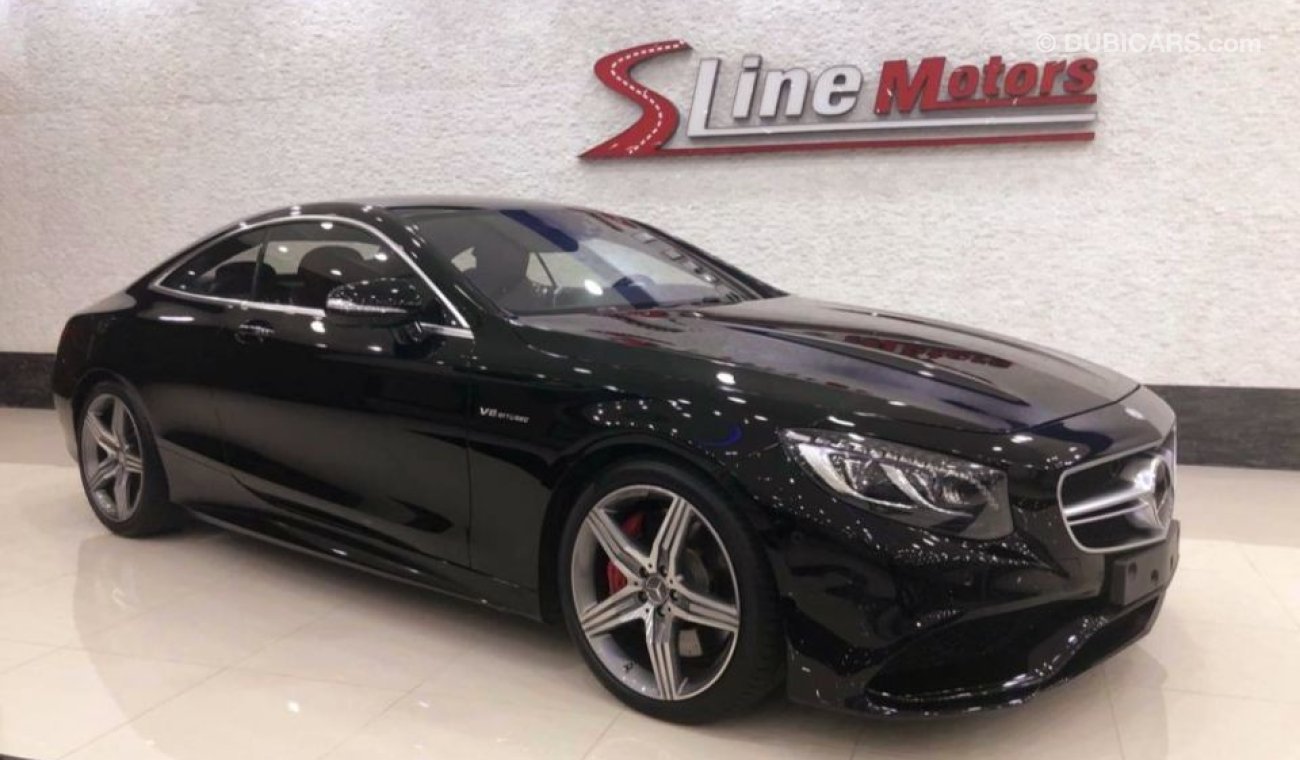 مرسيدس بنز S 63 AMG كوبيه 4Matic I Warranty I Full Service History I Agency Maintained I GCC