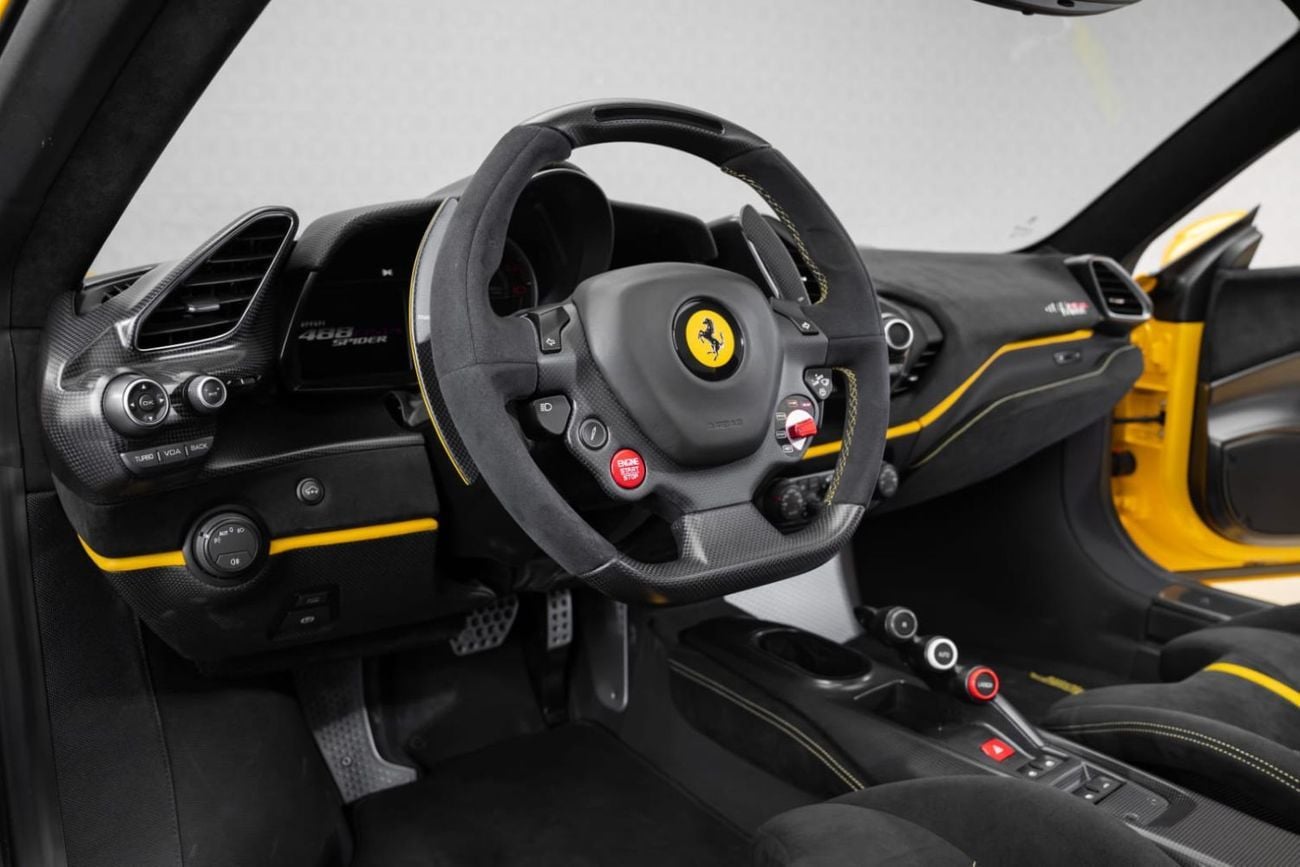 Ferrari 488 Pista UAE's Very Best Example | Novitec 488 Pista Spider Triple Layer Yellow
