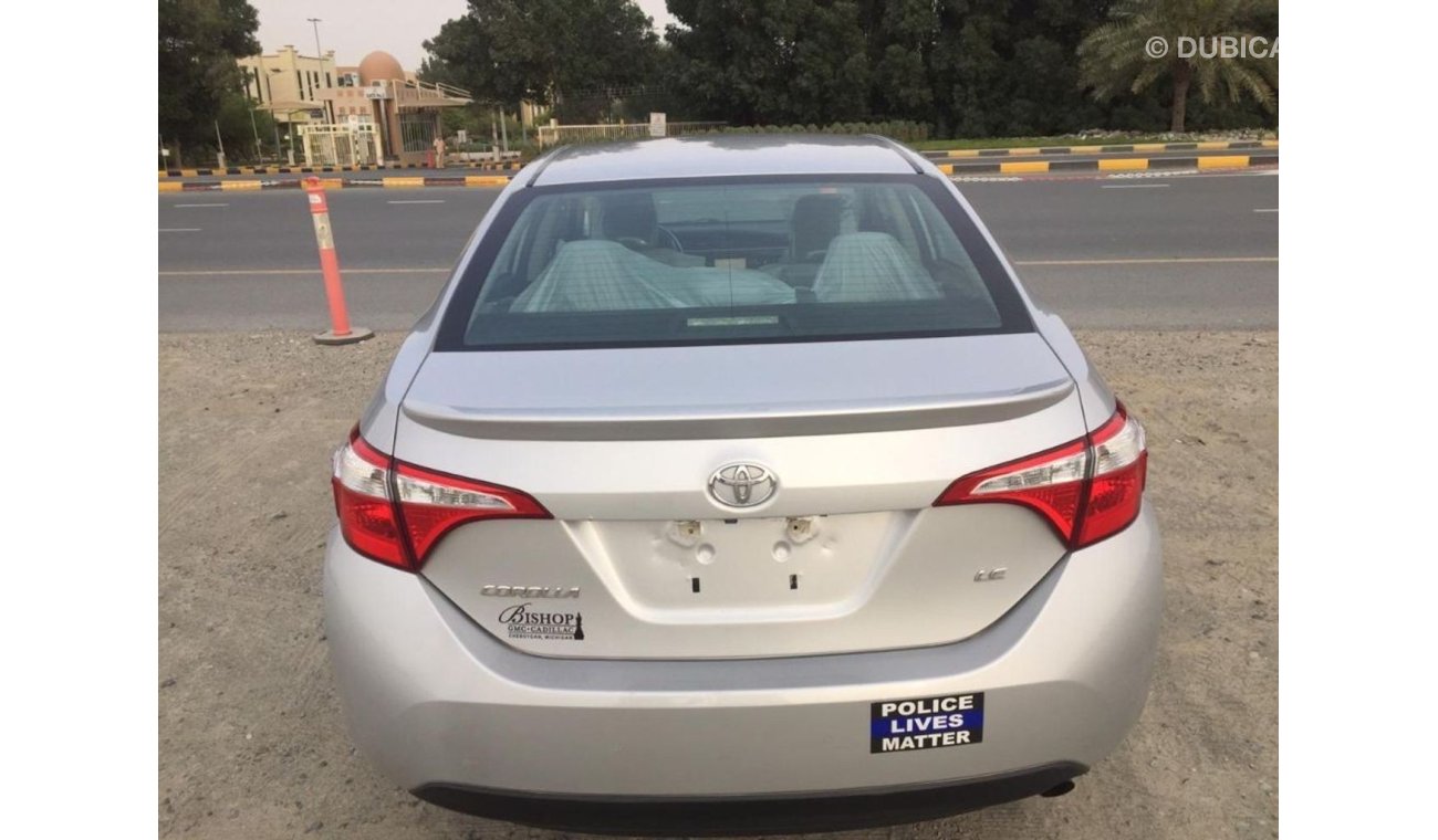 Toyota Corolla 2014 Passing From RTA Dubai