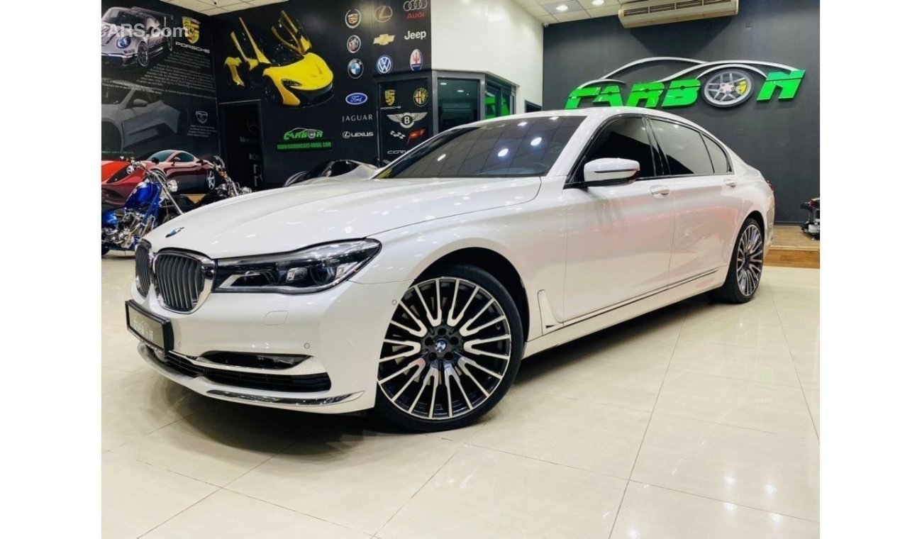 بي أم دبليو 750 BMW 750LI XDRIVE 2016 GCC CAR FULL SERVICE HISTORY FOR 155K AED WITH FREE SERVICE CONTRACT TILL 2023