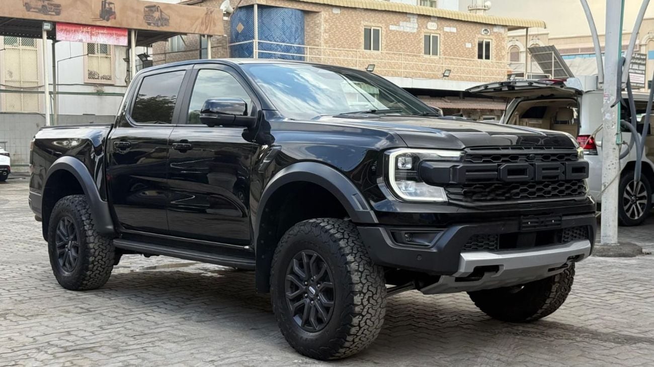 Ford Ranger Raptor RHD 3.0L Petrol 4WD 360° Camera V6 Cylinders Automatic Gear 5 Leather Seats Front two Electric Seats