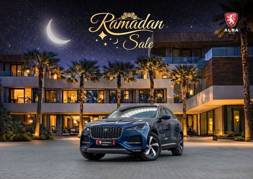 جاكوار F بيس F-Pace S | 2,644 P.M | 0% Downpayment | Agency Warranty & Full Al Tayer Service History