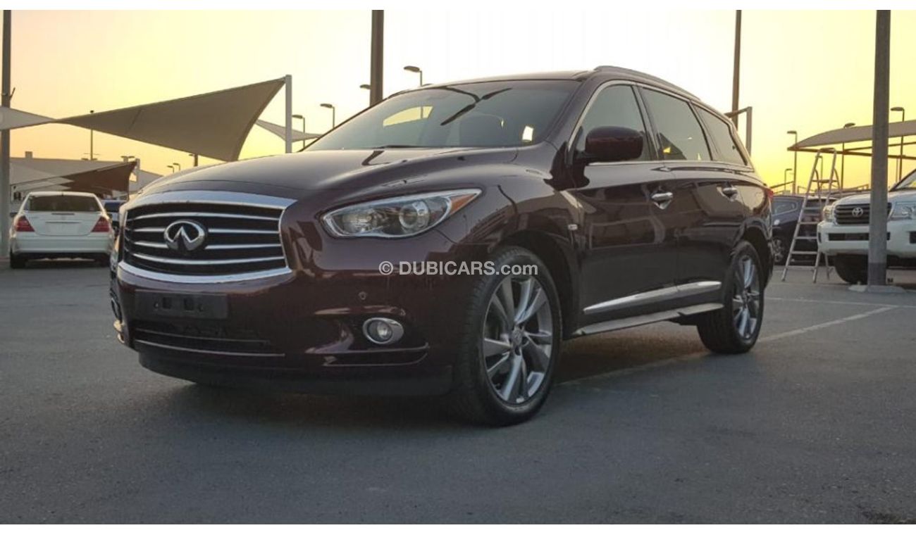 Infiniti JX35 Infinity JX 35 model 2013 GCC car prefect condition full option panoramic roof leather seats 5camer