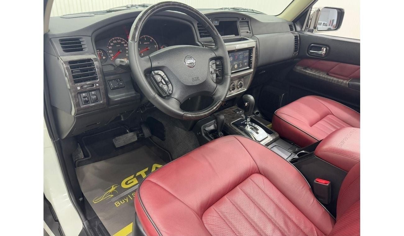 Nissan Patrol Super Safari 2023 Nissan Patrol Super Safari VTC, May 2028 Nissan Warranty + Service Package. Low Kms, 7 Seater,