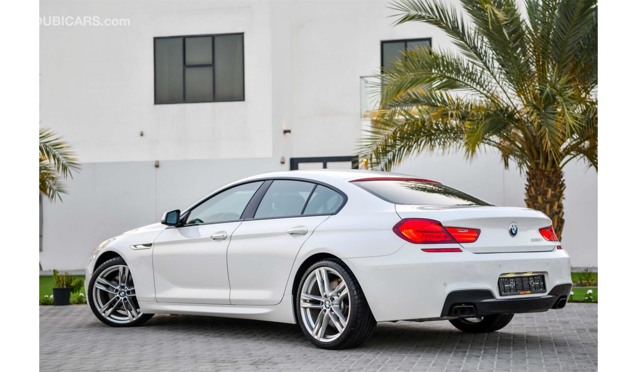 BMW 650i i M-kit Twin Turbo - 2 Y Warranty - GCC - AED 2,089 PER MONTH - 0% DOWNPAYMENT