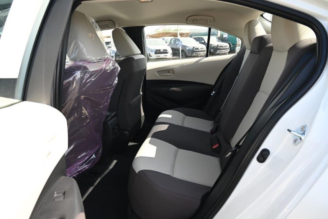 تويوتا كورولا 2025 TOYOTA COROLLA  2.0L PETROL 5 SEAT AT