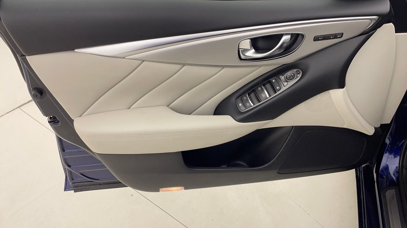 Infiniti Q50 Luxe 2.0L 2023 LUXE | AED 1190/Month | 0 DP | 30 Day Return | Warranty | Service History