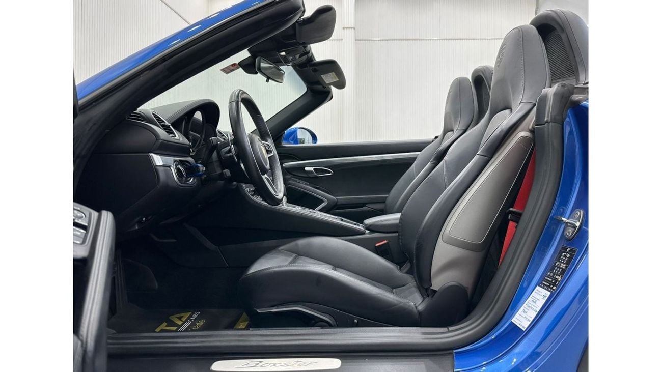 Porsche 718 Boxster Std 2017 Porsche 718 Boxster, Nov 2024 Porsche Warranty, Full Porsche Service History, GCC