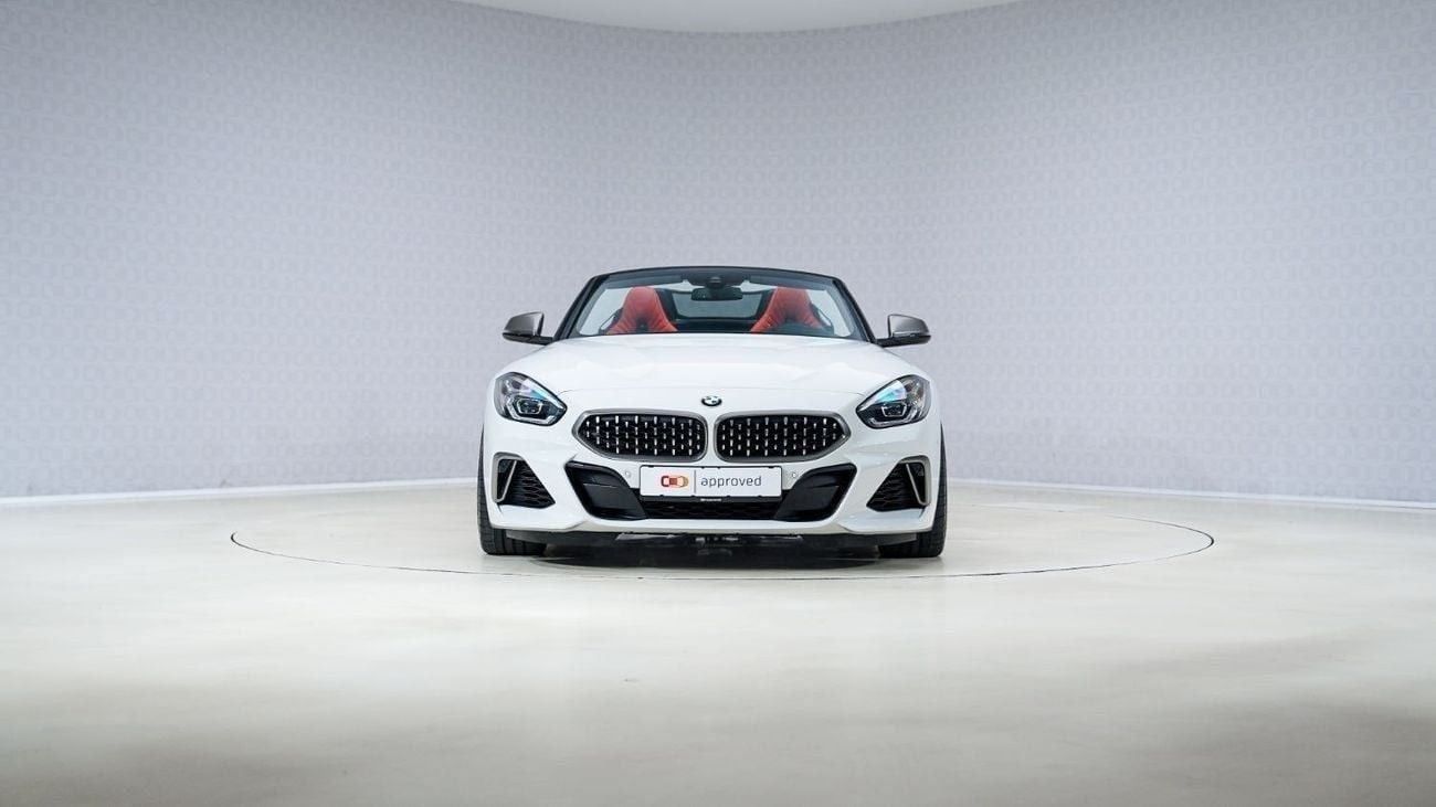 BMW Z4 M40i Roadster | AED 3,219 PM | Warranty Sept-2026 | GCC