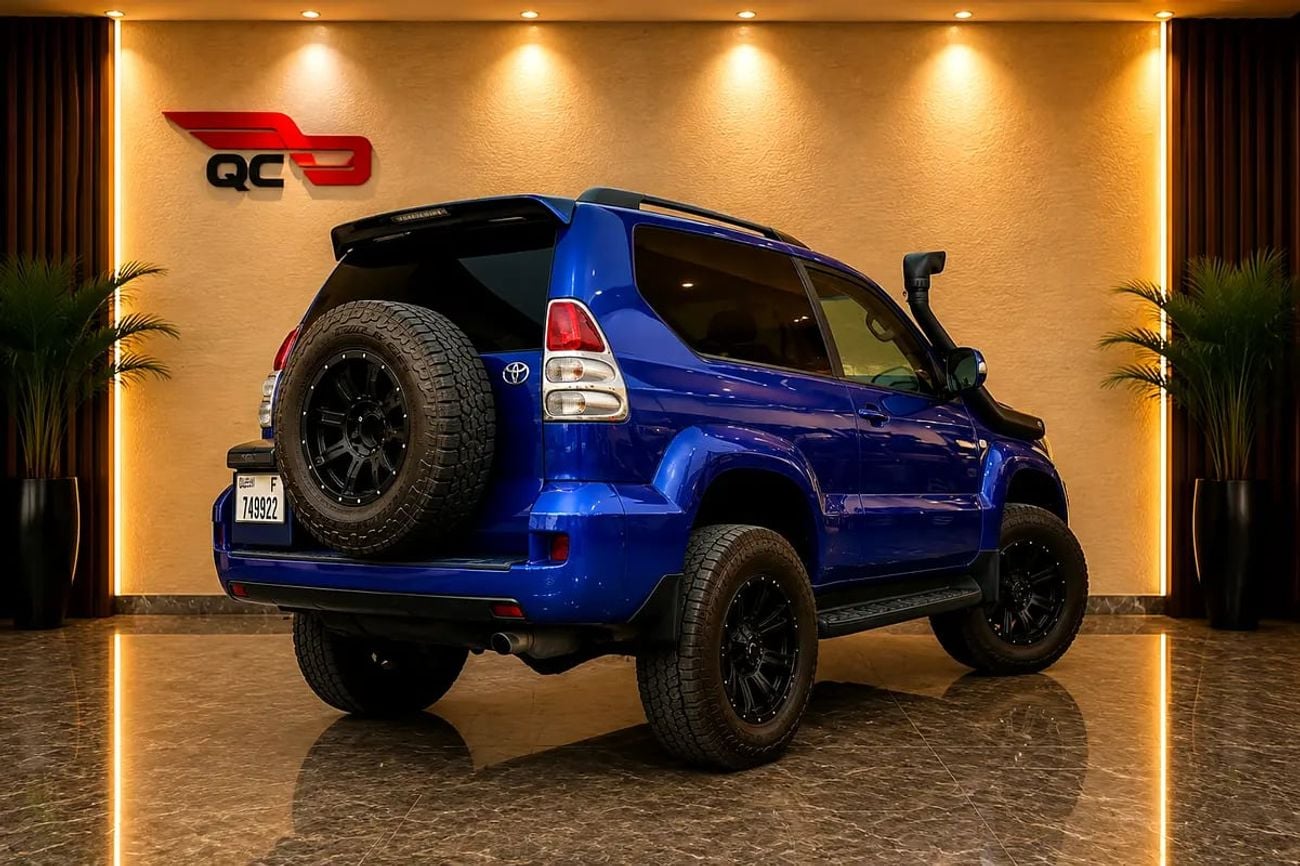 تويوتا برادو Land Cruiser 2-Door 4.0 V6 | Electric Blue | Full Off-Road Kit | Off-Road Ready