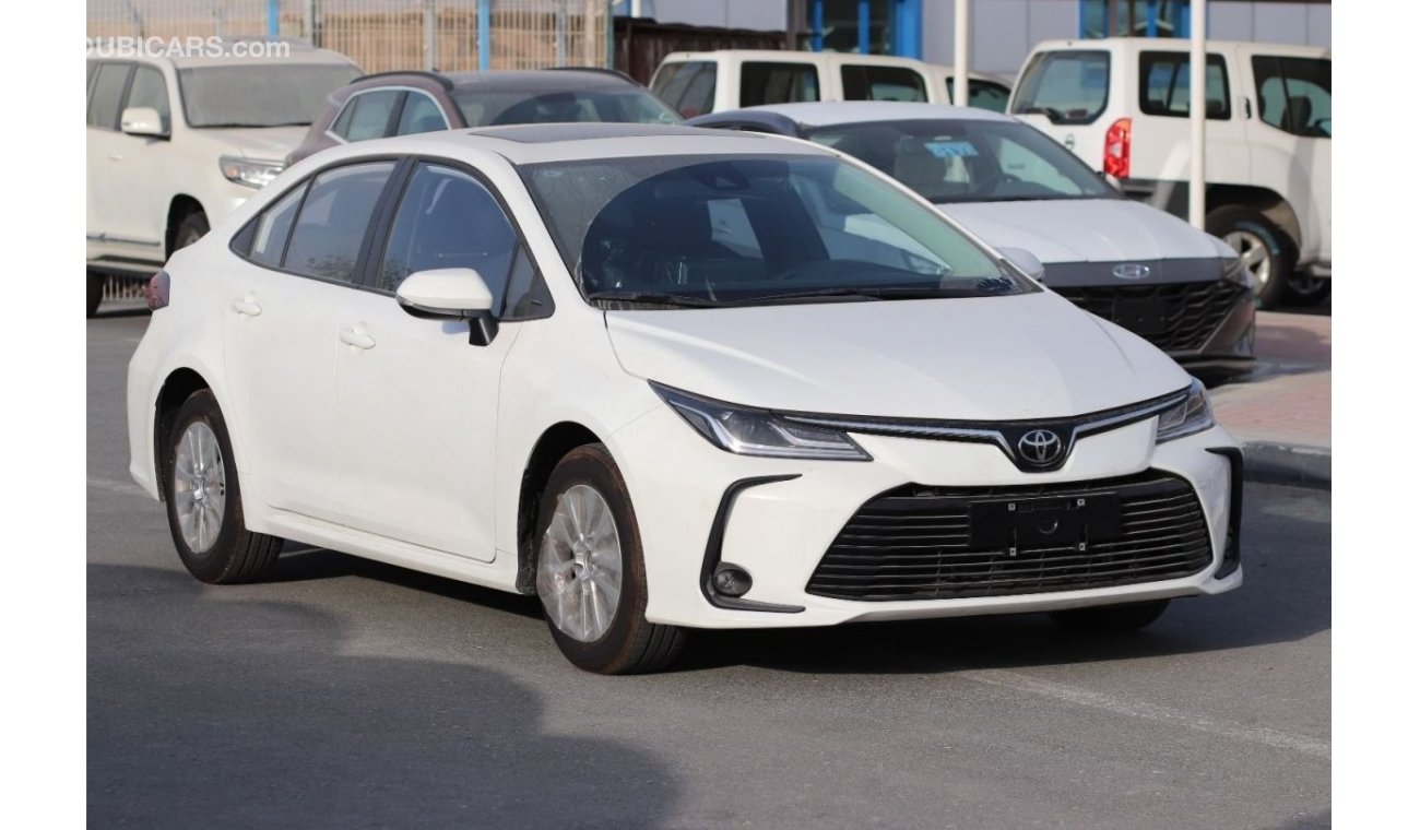 تويوتا كورولا 1.5L 3CYL , 4DOOR,SUNROOF,SEDAN,PETROL,AUTOMATIC TRANSMISSION, FRONT WHEEL DRIVE, MODEL 2022