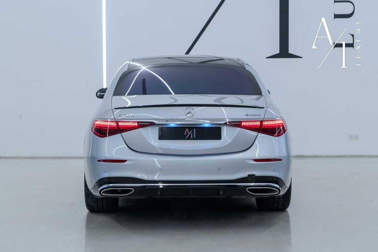 مرسيدس بنز S 500 4MATIC 3.0L 2022 Mercedes Benz S500 AMG 4MATIC, Warranty, Fully Loaded, Very Low Kms, Excellent Cond