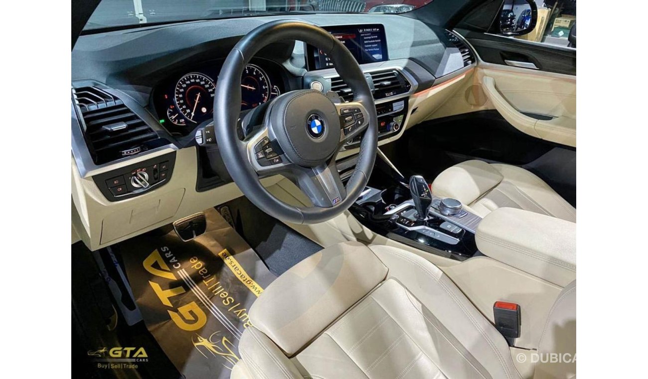 بي أم دبليو X3 2019 BMW X3 xDrive30i M Sport, 2022 BMW Warranty + Service, Full Service History, Low KMs, GCC