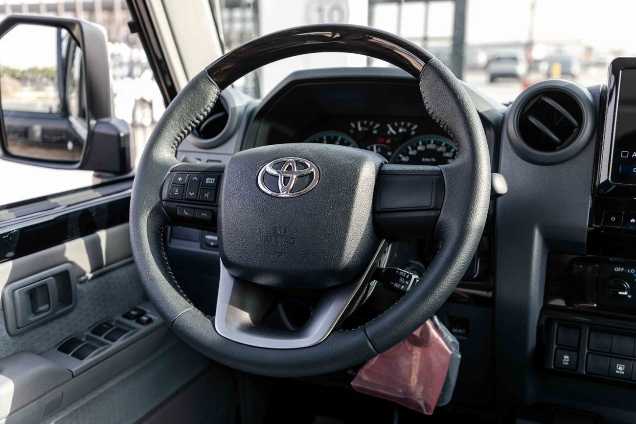 Toyota Land Cruiser LC76 Hardtop LX 4.0L - Manual - Attitude Black Inside Bluish Grey | Export Only