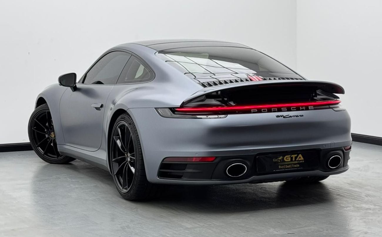 Porsche 911 2020 Porsche 911 Carrera, 5/2028 Porsche Warranty, Porsche Service History, GCC