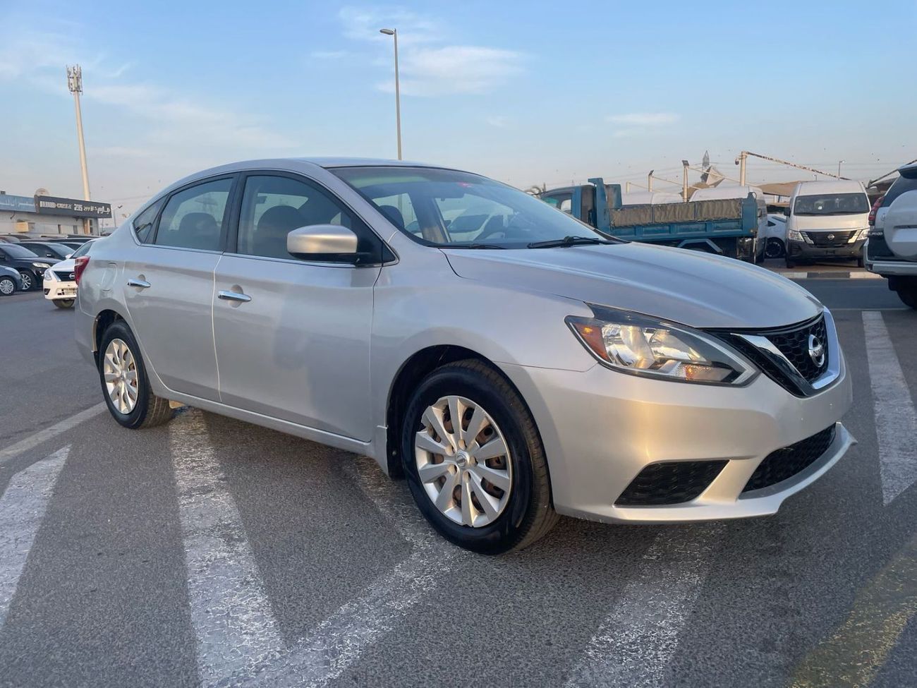 نيسان سنترا 2018 Nissan Sentra S 1.8L V4 MidOption+ Economical Car -