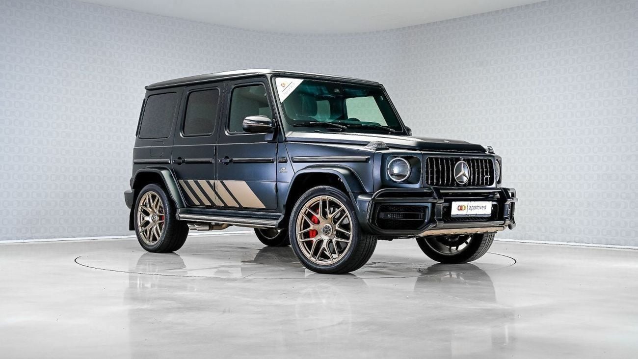 Mercedes Benz G63 AMG 4MATIC SUV UAE's Very Best Example | 2 Years Free Servicing | AED 10,183 Per Month