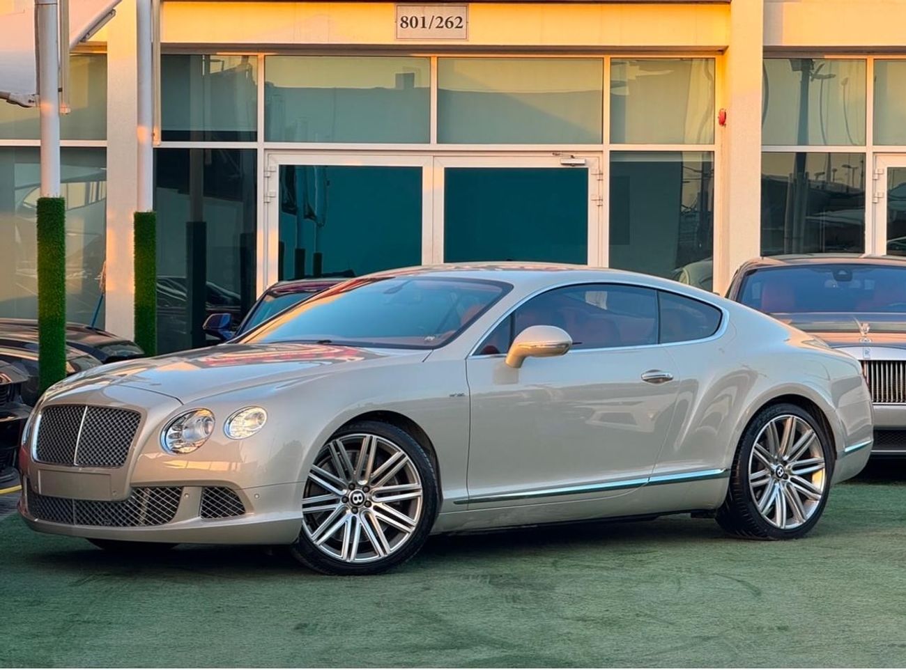 Bentley Continental GT BENTLEY CONTINENTAL GT W12 SPEED 2013 GCC FULL OPTION  PERFECT CONDITION