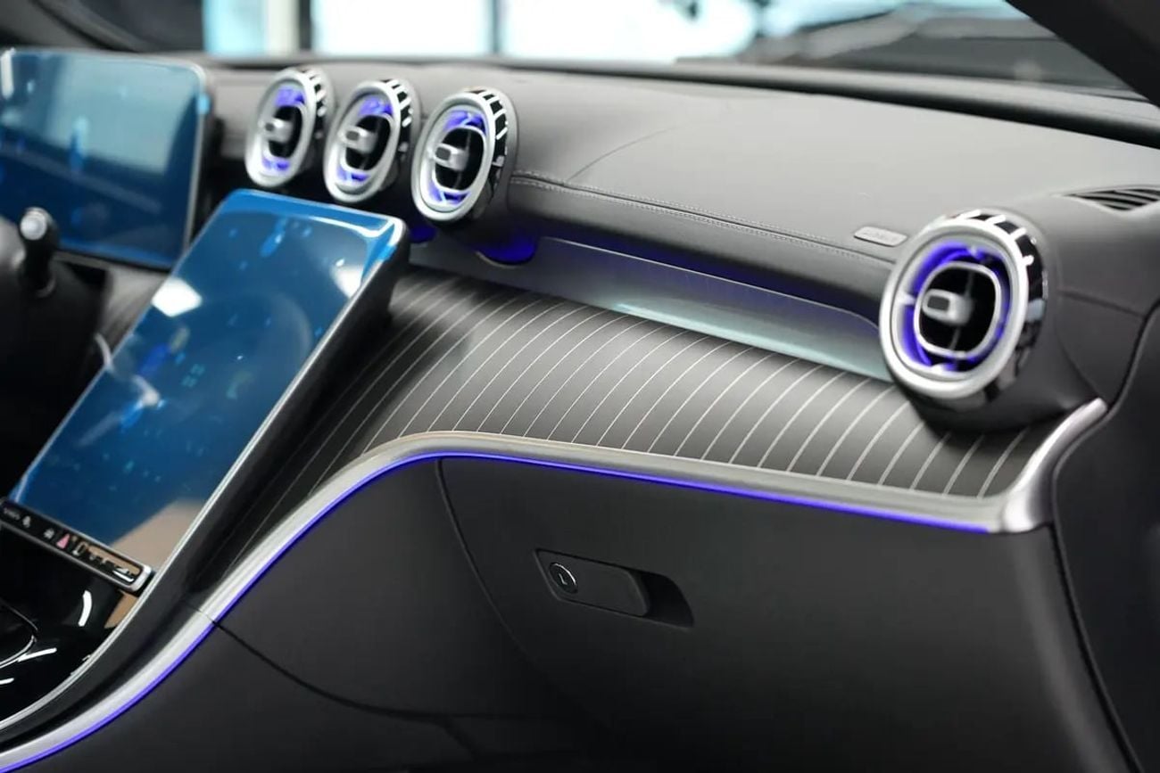 مرسيدس بنز C 200 C 200 | GCC 0km | Agency Warranrty | AMG Package