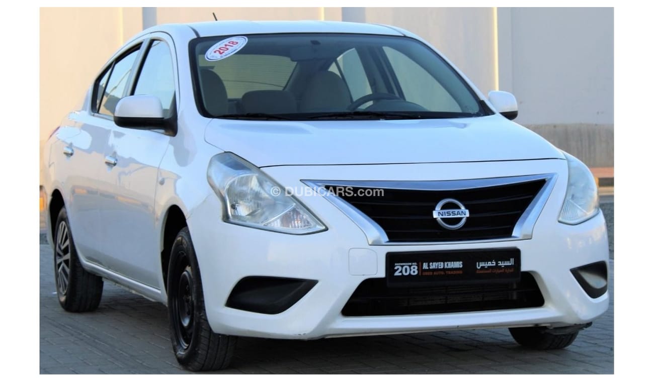 نيسان صني نيسان صني 2018 خليجي بحالة ممتازة بدون حوادث نظيفه جدا من الداخل والخارج