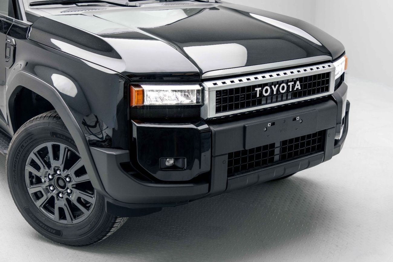 تويوتا برادو 2.4L - Attitude Black Inside Black | Export Only