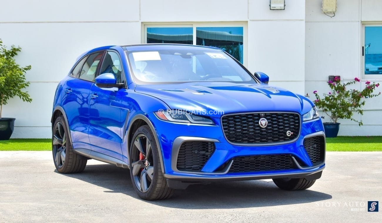 Jaguar F Pace SVR P550 5.0P V8 AWD Aut.  (For Local Sales plus 10% for Customs & VAT)
