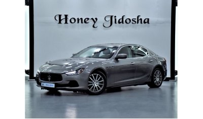 Maserati Ghibli EXCELLENT DEAL for our Maserati Ghibli ( 2014 Model ) in Grey Color GCC Specs