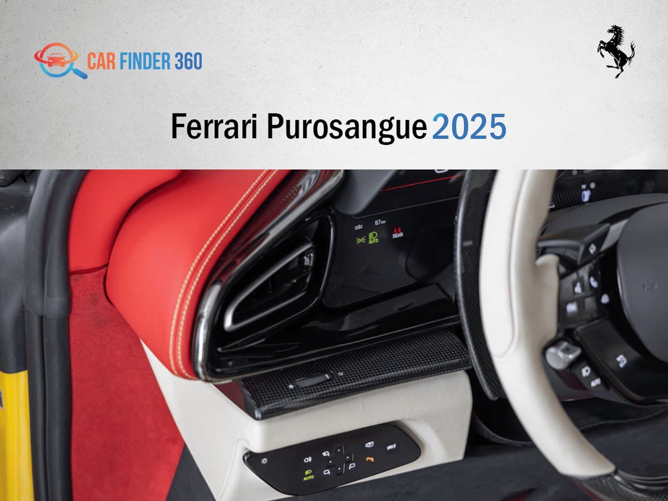 فيراري بوروسانجوي Ferrari Purosangue 2025 (Export Only)